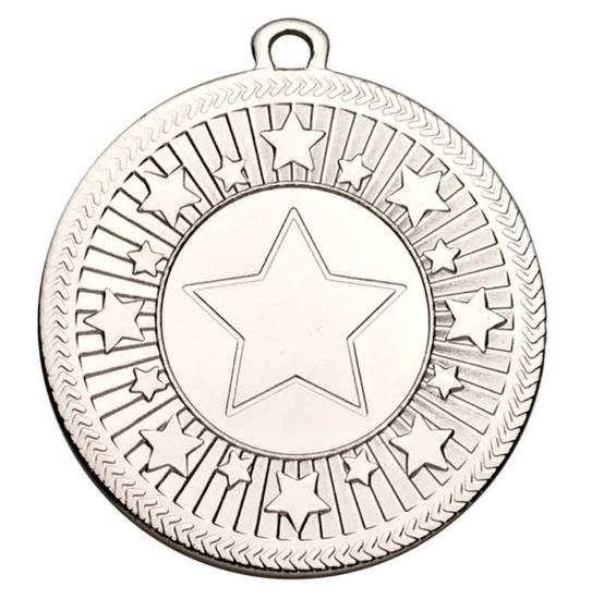 Picture of Silver VF Star Medal 50mm (2") 50mm