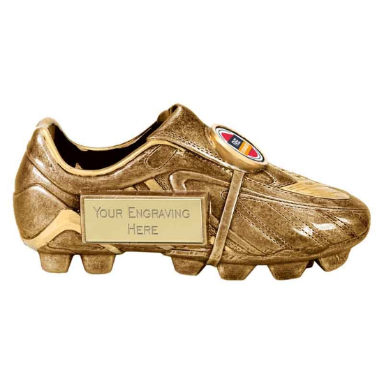 Picture of Premier 3D Golden Football Boot Award  12.5cm