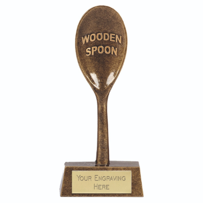 Picture of Pinnacle Gold Wooden Spoon Award  16.5cm