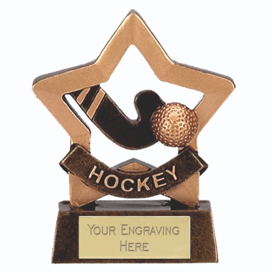 Picture of Mini Stars Hockey Award  8cm