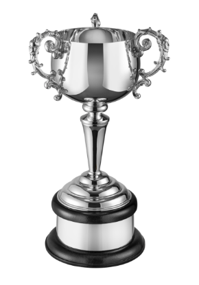 Picture of Equine Cup Silver Plated Cup Complete 14.5cm