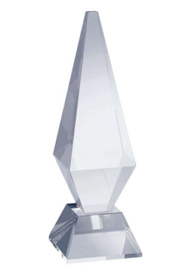 Picture of Signature Clear Crystal Award 9cm