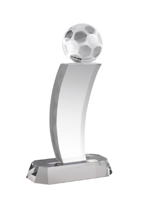 Picture of G 11.75 Football Crystal Award 11.5cm