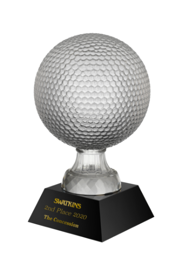 Picture of Golf Ball Crystal Award