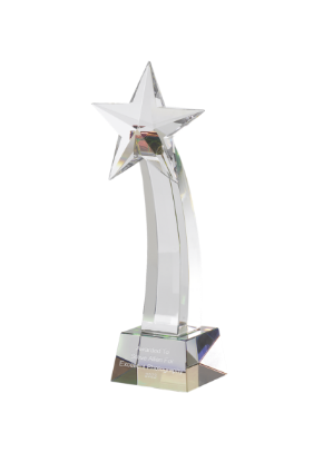 Picture of Crystal Shooting Star Award 8cm