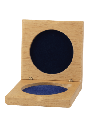 Picture of ZM Beechwood Medal Case - 39mm Recess