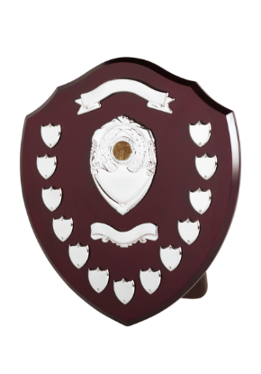 Picture of Perpetual Shield Award - Scrolls & 13 Side Shield 16cm