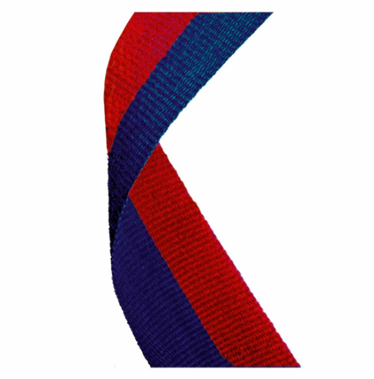 Picture of Red & Blue Medal Ribbon  76cm